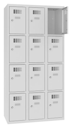 Šatní skříň dělená Sus 334 W šířka 900 mm - 3