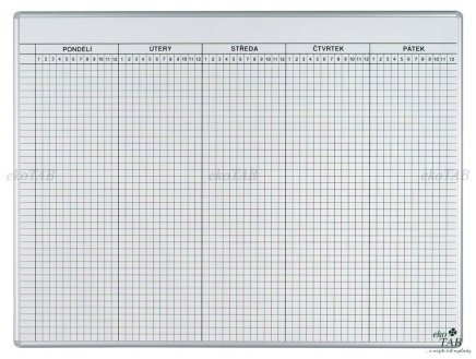 Rozvrhová tabule 40