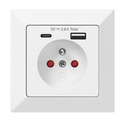 Skříňka na notebooky SZNL 4110 - 10 oddělení se zásuvkami a USB A+C - 10