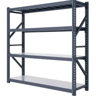 Základní regály MIRA výška 2000 mm, hloubka 500 mm