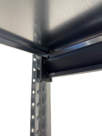 Základní regály KAF výška 2000 mm, hloubka 500 mm - 8