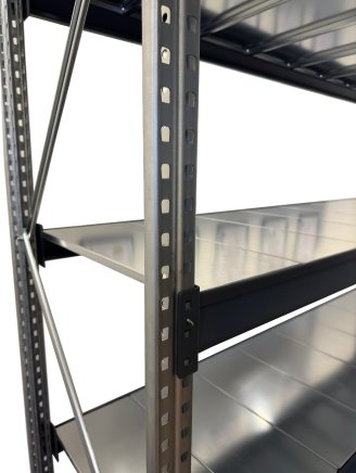 Základní regály KAF výška 2000 mm, hloubka 500 mm - 5