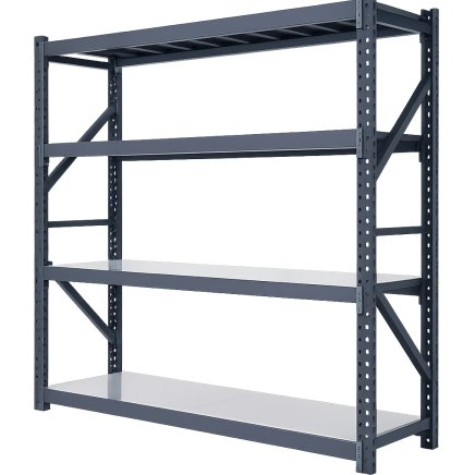 Základní regály MIRA výška 2000 mm, hloubka 500 mm