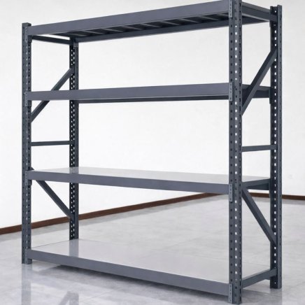 Základní regály MIRA výška 2000 mm, hloubka 500 mm - 2