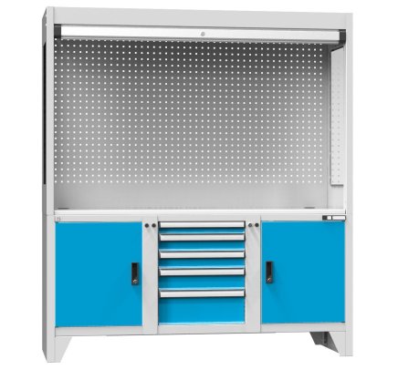 Kontrolní pracoviště - skříň MS104