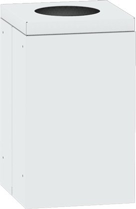 Hranatý odpadkový koš s odnímacím víkem 3821 - 5