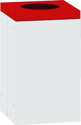 Hranatý odpadkový koš s odnímacím víkem 3821 - 2