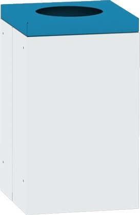 Hranatý odpadkový koš s odnímacím víkem 3821 - 3