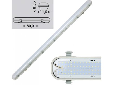 LED zářivkové těleso 60 cm - 4