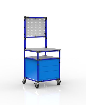 Dílenský vozík na nářadí z trubkového systému 24102303 - 3