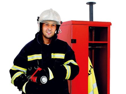 Skříň pro hasiče IPA + nožičky s nivelací - 11