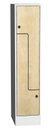 Šatní skříňka s lamino dveřmi typ SZS 41AL