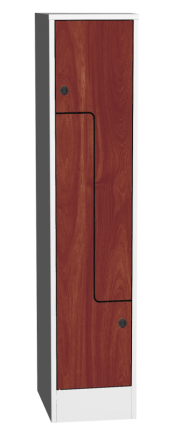 Šatní skříňka s lamino dveřmi typ SZS 41AL - 3