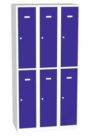 Šatní skříňka s dělenými dveřmi A8332 - 5