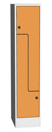 Šatní skříňka s HPL dveřmi typ SZS 41AH - 2