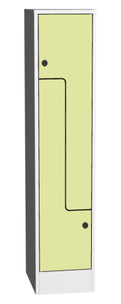 Šatní skříňka s HPL dveřmi typ SZS 41AH - 3