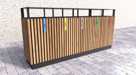 Koš na tříděný odpad Lamela VI - 3