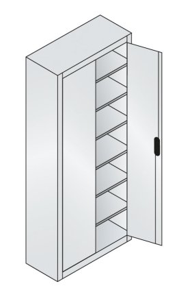 Dílenská skříň CP 133413-20 - 3