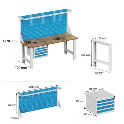 Dílenský pracovní stůl EN_2014_FP - 7
