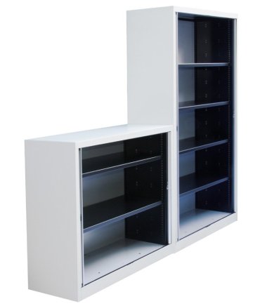 Policová roletová skříň Bisley ET410/19/4S - 4