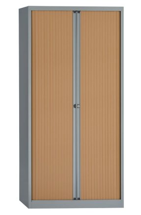 Policová roletová skříň Bisley ET410/19/4S - 2