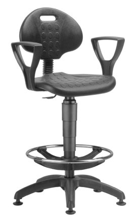 Dílenská židle typ 1290 PU NOR - 3
