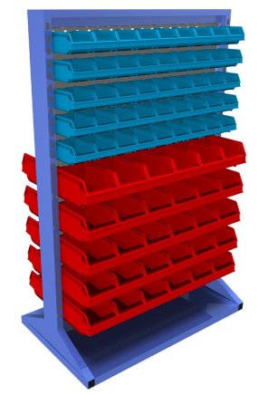 Stacionární oboustranný panel s vybavením PSZ_22_A_VAR_3