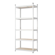 Kovový bezšroubový policový regál REGM_9060183_W