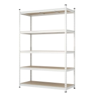 Kovový bezšroubový policový regál REGM_12060183_W