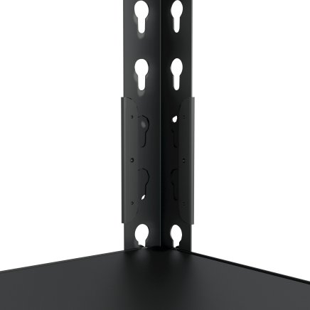 Celokovový bezšroubový policový regál REG_9050183_B - 4