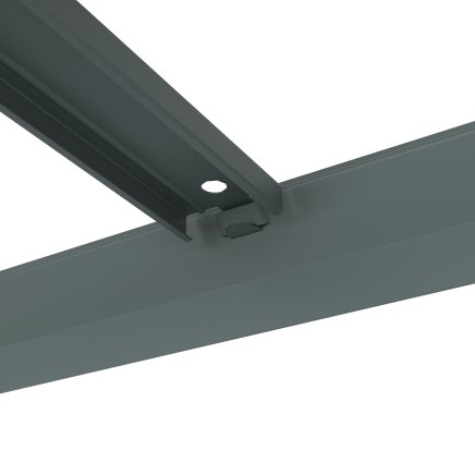 Celokovový bezšroubový policový regál REG_9040183_G - 3