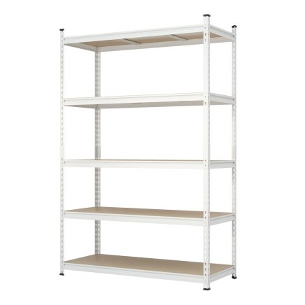 Kovový bezšroubový policový regál REGM_12060183_W