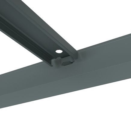 Kovový bezšroubový policový regál REGM_8040183_G - 5