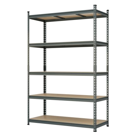 Kovový bezšroubový policový regál REGM_12050183_G