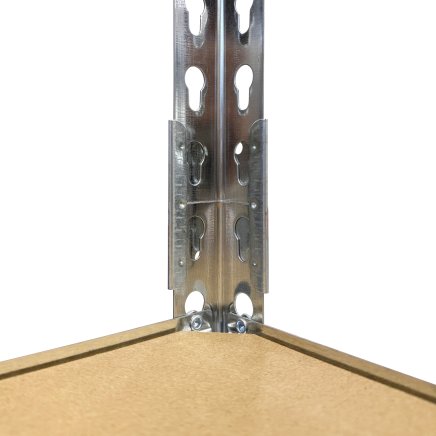 Kovový bezšroubový policový regál REGM_12050183_Z - 3