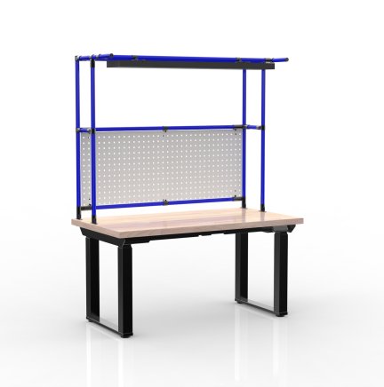 Elektricky výškově stavitelný balící stůl s nástavbou 24111936 - 3