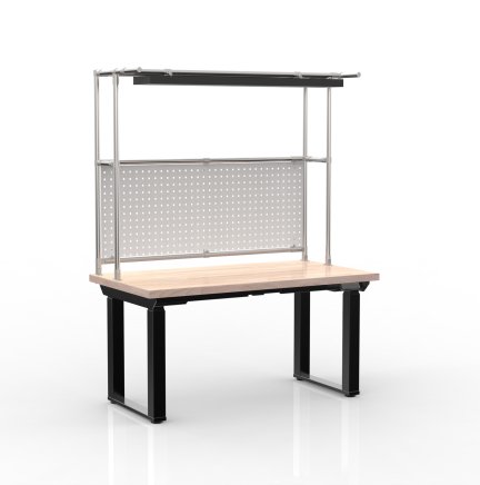 Elektricky výškově stavitelný balící stůl s nástavbou 24111936 - 4