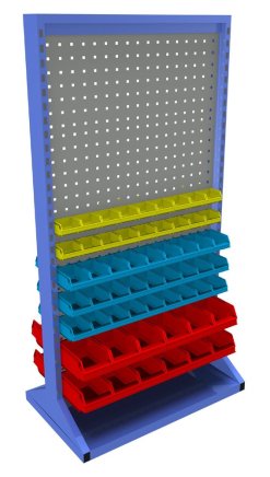 Stacionární oboustranný panel s vybavením PSZ_23_A_VAR_5