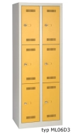 Šatní skříňka BISLEY ML06D3