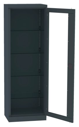 Skříň se skleněnými dveřmi Malow NSML 101 - 4