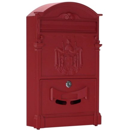 Poštovní schránka Ashford červená - 3
