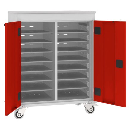 Vozík na notebooky WNL 208+ - 16 oddělení - 5