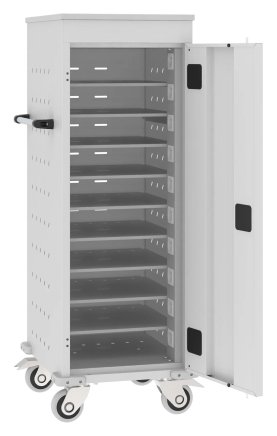 Vozík na notebooky WNL 110+ - 10 oddělení