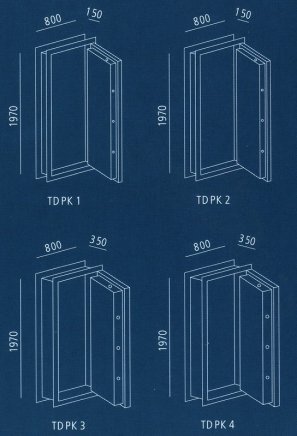 Trezorové dveře Firesafe TDPK (4 modely) - 7