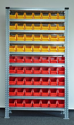 Regál s plastovými boxy 877851018_VAR_6