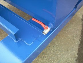 Výklopný kontejner 4015 o objemu 600 l - 2