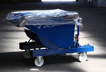 Výklopný kontejner 4015 o objemu 600 l - 4