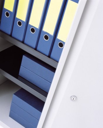 Spisová skříň s plnými dveřmi SYD08/50 - 2