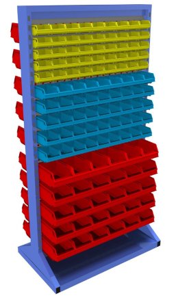 Stacionární oboustranný panel s vybavením PSZ_23_A_VAR_2