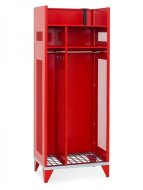 Skříň pro hasiče IPO, 1780 x 750 x 500 mm - kovová